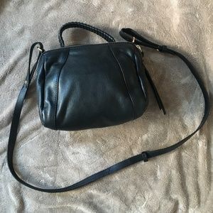 Kooba Mini Turner Leather Crossbody Bag